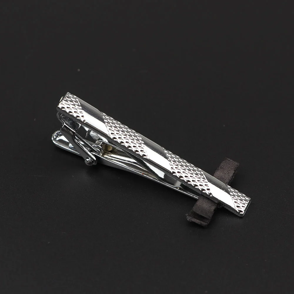 Männer Metall Krawatte Clip Helle Chrom Edelstahl Schmuck Krawatte Clips Pin Schließe Clamp Hochzeit Charme Kreative Geschenke