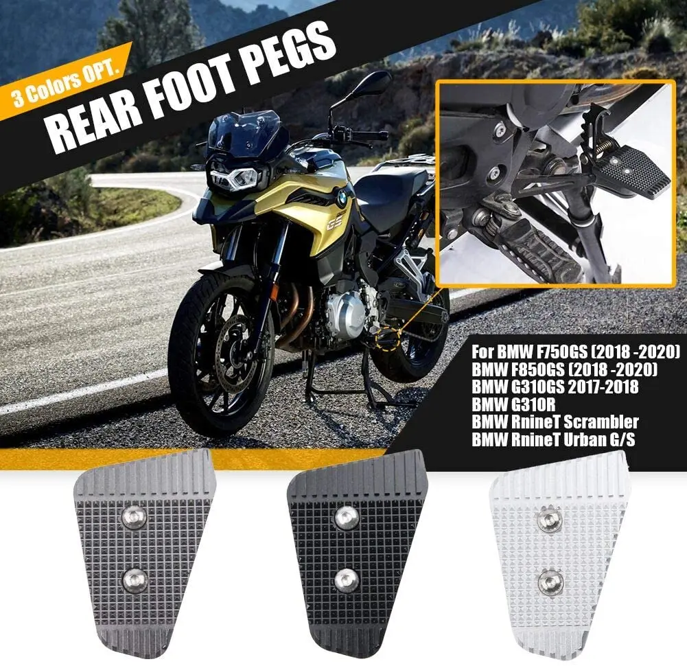 

Rear Foot Brake Lever Pedal Extension Enlarge Pad Extender Peg For BMW R NINE T R NineT G310GS G310R F850GS F750GS 2018-2021