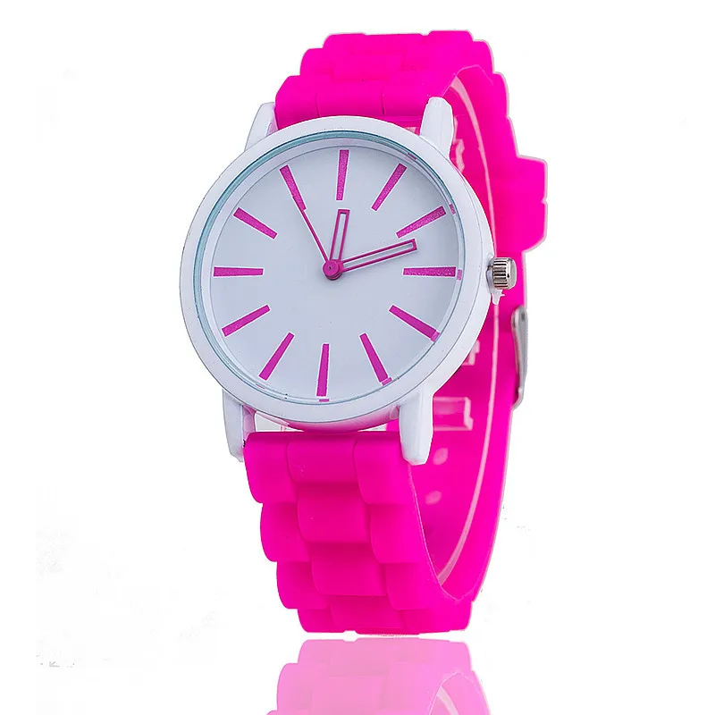 Reloj Mujer Pop Pop Vogue Sports Nice Quartz Watch Men ad Pretty Silicone Women Watches Relogio Feminino Plush wrist watch