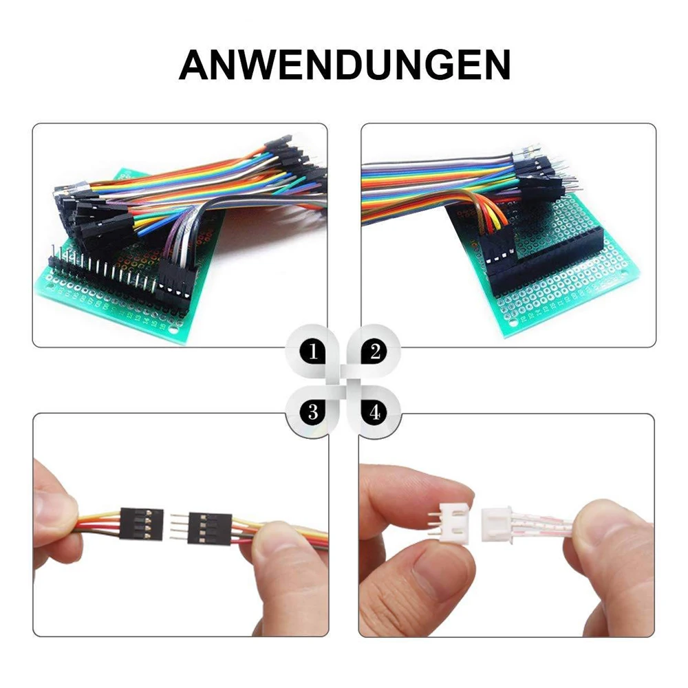 1550pcs Dupont male and female jumper and joint connector shell set bare terminal suitable for SN-28B / 2549 / 58B,IWS-2820/3220