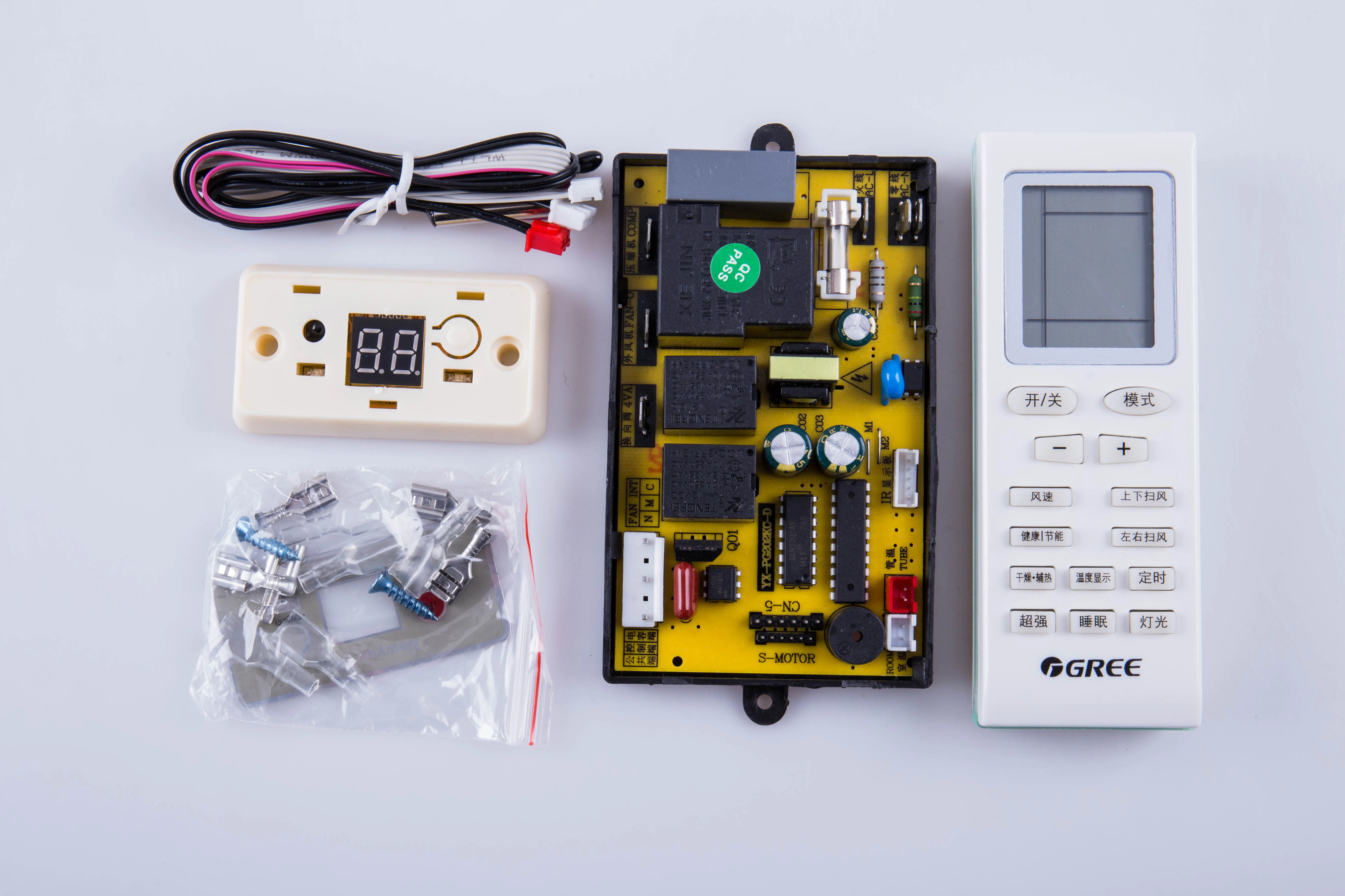 

Air-conditioning computer board Modified digital display hang-up cold and warm PG202KC-D fixed frequency