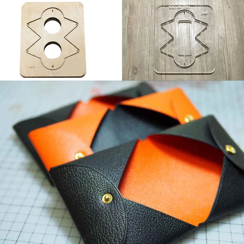 

Японский кожаный нож ручной работы со стальным лезвием, форма, бумажник, сумка для карт, искусственная кожа, нож-пуансон, шаблон формы, «сделай сам», кожаные инструменты, деревянный штамп