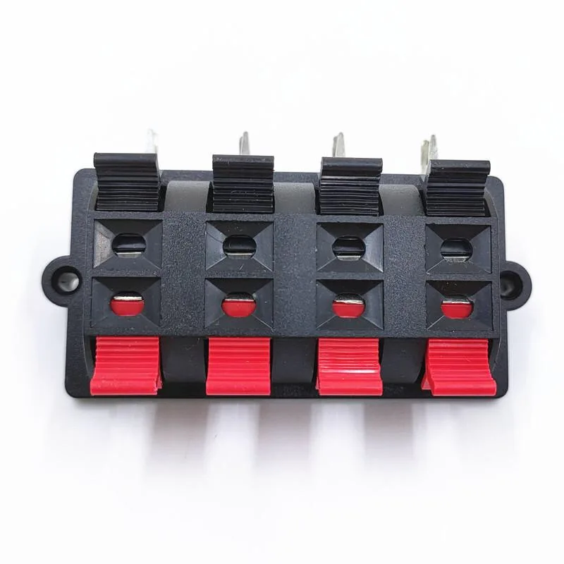 Clip de cable amplificador de altavoz WP de 8 bits, terminal de Audio, clip de cable de bocina, WP8-3, luz LED, 2 unids/lote