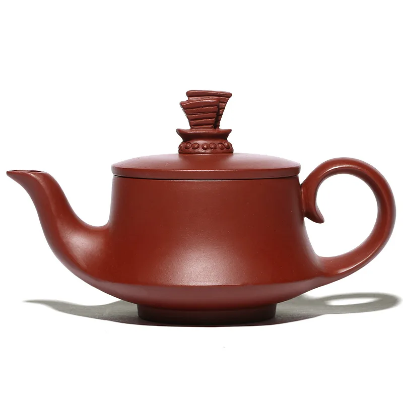 

Dahongpao Smooth Sailing Pot Zisha Teapot Yixing Handmade Pot Kung-fu Teaware Purple Clay Drinkware For Puer Green Black