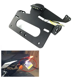 Fit For Yamaha MT-09 MT09 FZ-09 MT-09 SP 2017-2020 Rear Tail Tidy Fender Eliminator kit License Plate Holder Bracket Aluminum