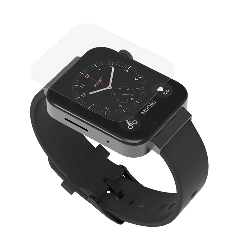 화면 보호기 샤오미 시계 소프트 TPU 보호 필름 샤오미 미 스마트 워치 밴드, 초박형 스크래치 방지 필름