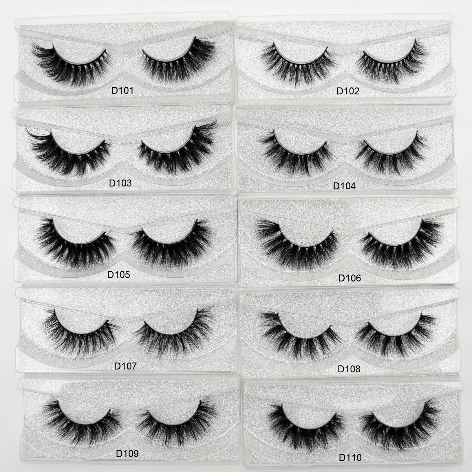 25 คู่ Visofree Mink Eyelashes 3D Mink ขนตาปลอมธรรมชาติยาวหนาตา Lashes แต่งหน้าขนตาความงามเครื่องมือขยาย