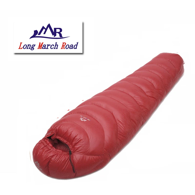 

LMR 2000G Goose Down Filling Outdoor Splicing Mummy Comfortable Waterproof Winter Sleeping Bag Saco De Dormir Slaapzak