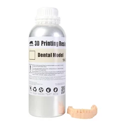 WANHAO popular Dental Model Resin 0.5kg/500ml for DLP 3D Printer D7/D7 Plus/D8/CGR/CGR MINI