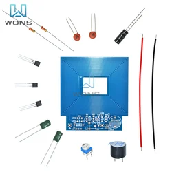 DIY Simple Metal Detector Metal Locator Kit DC 3V-5V Electronic Production Metal Sensor Module Induction Suite