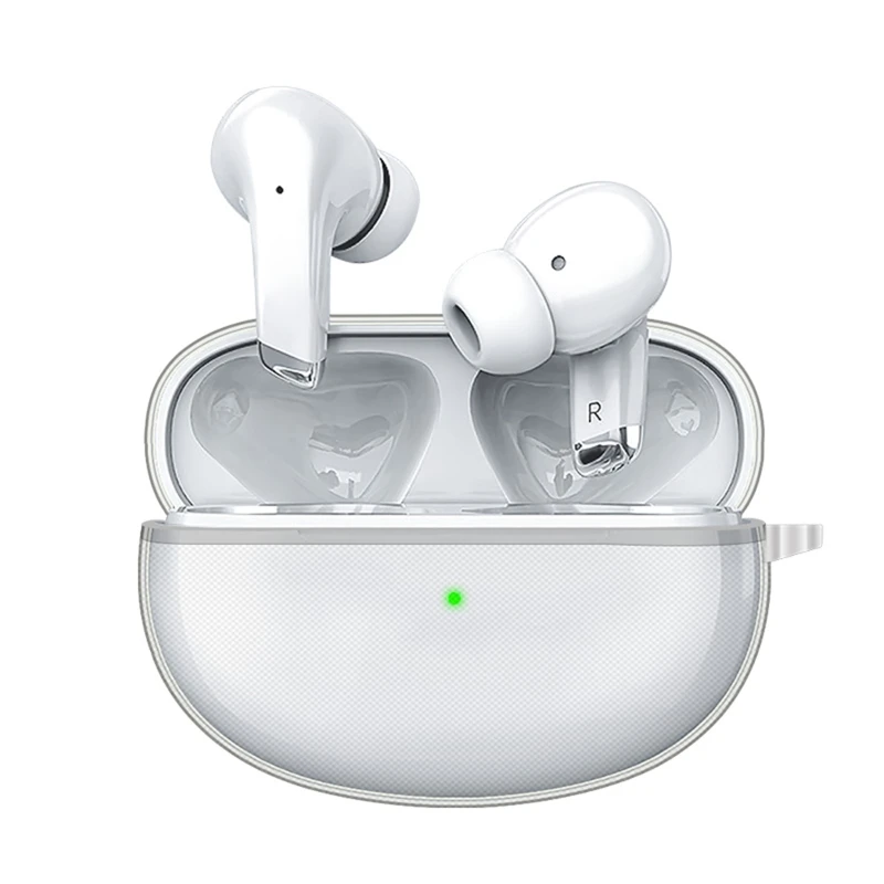 واضح غطاء مقاوم للصدمات صالح لينوفو LivePods LP5 مقاوم للماء سماعة حماية علبة سماعة حماية عدم الانزلاق كم