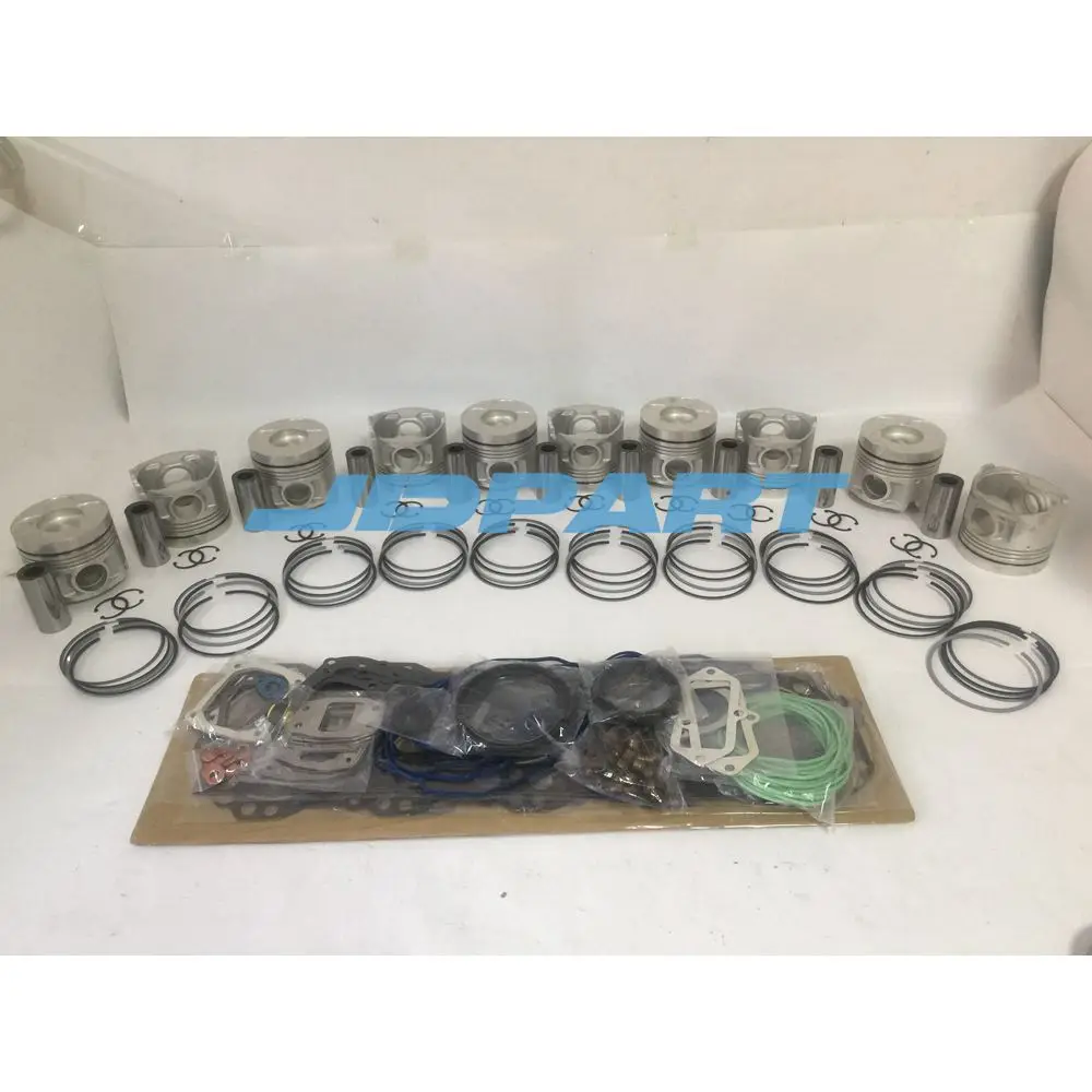 

V26C piston with rings STD gasket kit for Hino