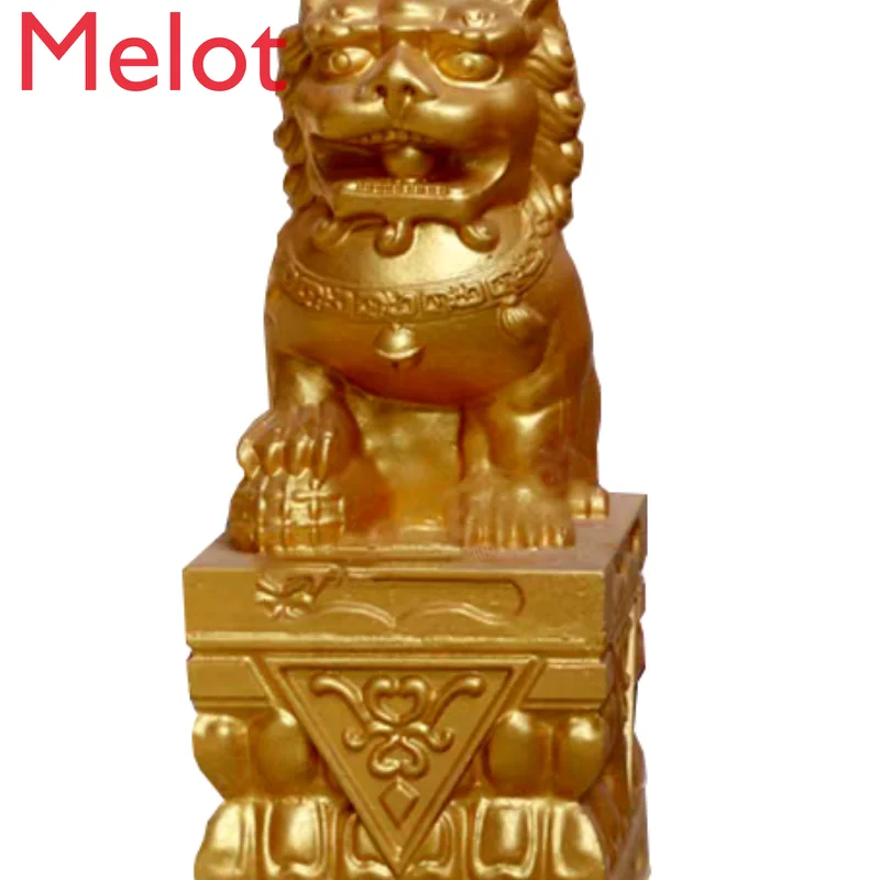 

Cement Lion Mold 1.2 M High European and Chinese Style in Front of the Villa Decoration Jiji Avoid Fierce Town House Lion Mold