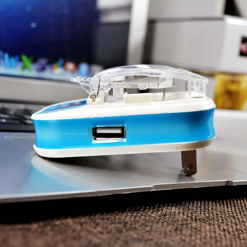 Caricatore da muro per batteria digitale per telefono cellulare con schermo LCD da viaggio in plastica universale