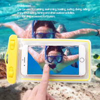 Swimming Bags Universal Mobile Phone Waterproof Bag Phones Pouch Valve Underwater Dry Case Drifting Swimming Pool Accessories