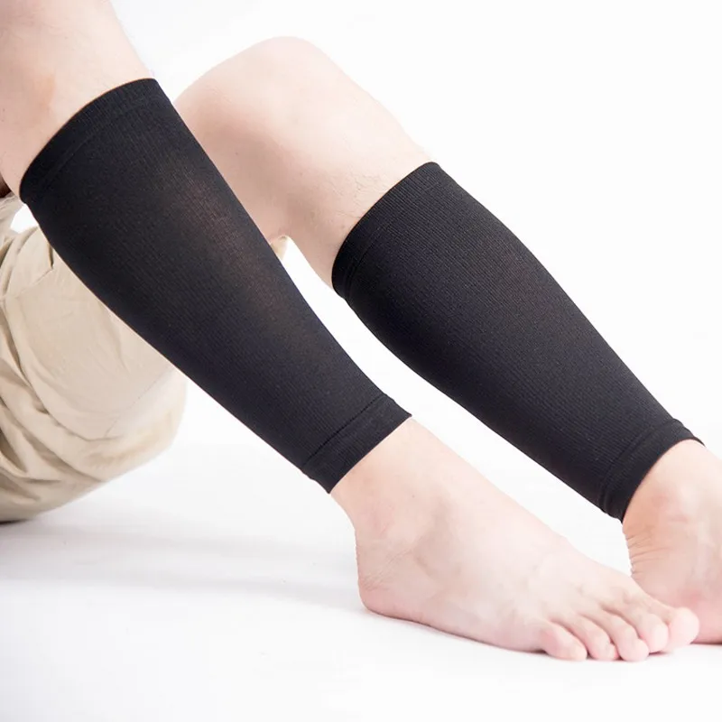 Prevent Calf Varicose Veins Compression Sock Medical Grade One Pressure Treat Varicose Leg Women Slim Socks Black Flesh-colored