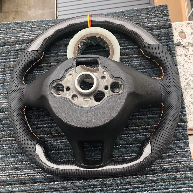 Carbon fiber steering wheel For Volkswagen Golf 7 modified MK7 2015 2016 2016