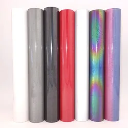 Reflective Heat Transfer Vinyl HTV For T Shirt IrOn on Transfer Vinyl Roll Easy Cut And Weed Heat Transfer Decor Film