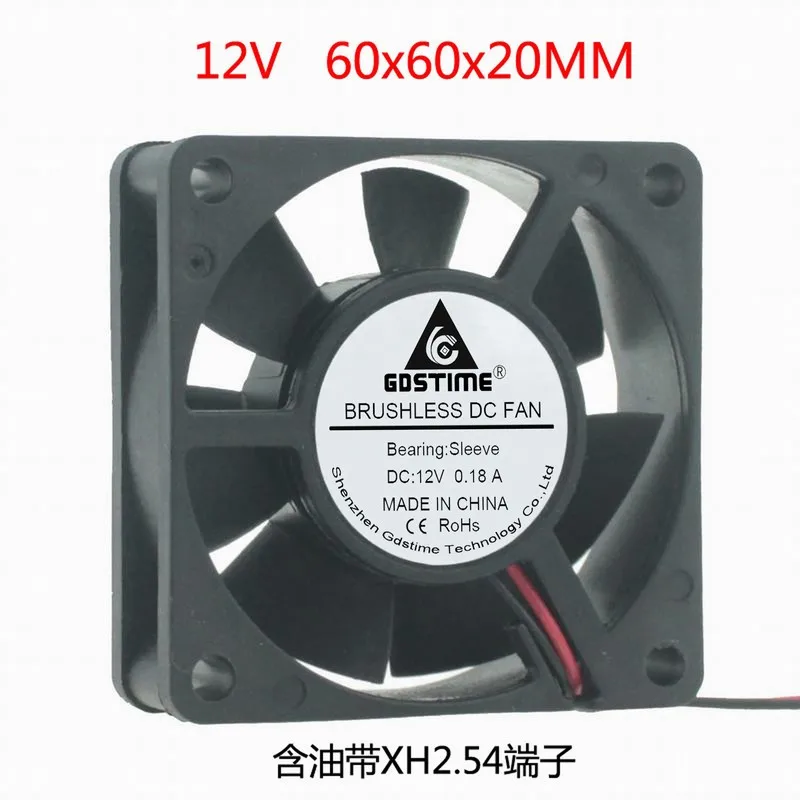 

60x60x20mm 24V 12V DC 6020 60mm Invert Fan Brushless DC Cooler Fan 6cm For Computer PC CPU Cooling