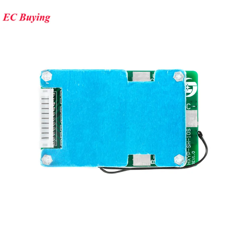 10S 42V 14A 18650 Pin Lithium Ban Bảo Vệ BMS Li-ion Tế Bào Gói 15A 20A Với Cân Bằng Quyền Lực Xây Dựng-Nhiệt Độ Điều Khiển
