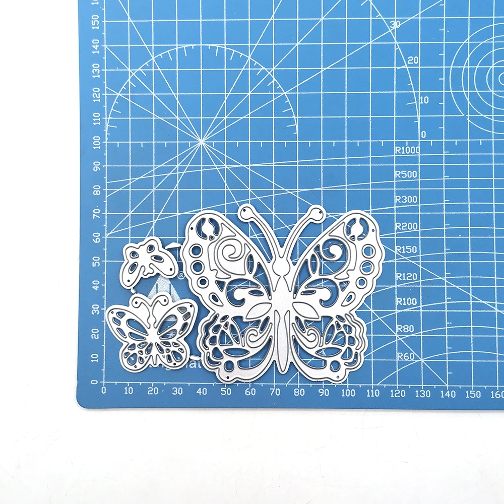 Julyarts 3pcs Butterfly Embossing Folder Scrapbooking Accessories For DIY Scrap Booking Photo Album Embossing Paper Cards