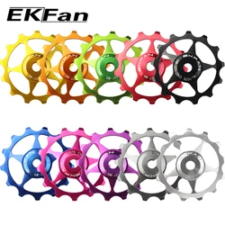 13T MTB Bicycle Rear Derailleur Pulley Aluminum Alloy Jockey Wheel Road Bike Guide Roller Idler Part Cycling Accessory 10 Color