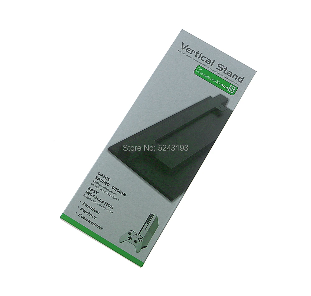 Base de montaje de soporte Vertical para xbox one s, soporte de máquina Vertical para Xbox One S (Slim), Base de soporte de consola, 1 Uds.