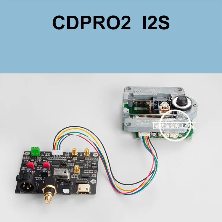 

latest CDPRO2 CDM3/4/9 Turntable Digital Output Board IIS to Coaxial I2S to SPDIF PLL Clock/Power supply: DC7~9V, 0.5A