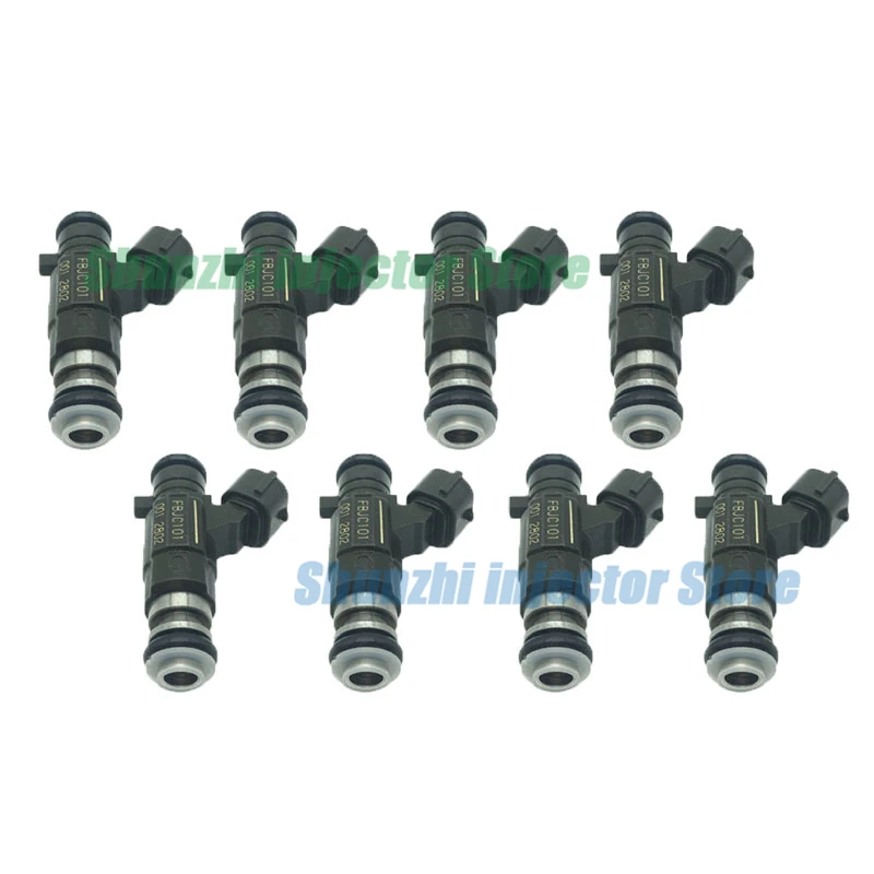 8pcs Fuel Injector Nozzle For NISSAN X-TRAIL T30 QR25DE 2.5L I4 MURANO Z50 VQ35DE 3.5L V6 OEM:FBJC101 FBJC 101