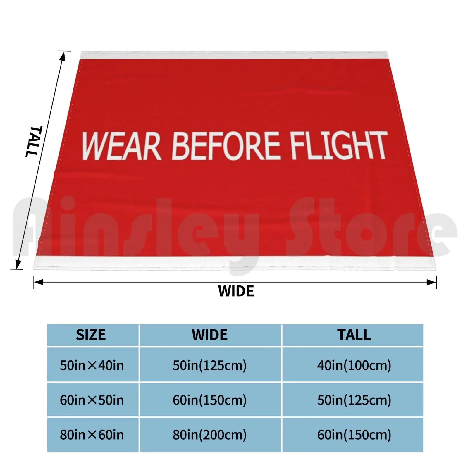 Wear Before Flight Blanket Fashion Custom Avgeek Aerogeek Wear A Aviation Aviator Travel Safety Pilot