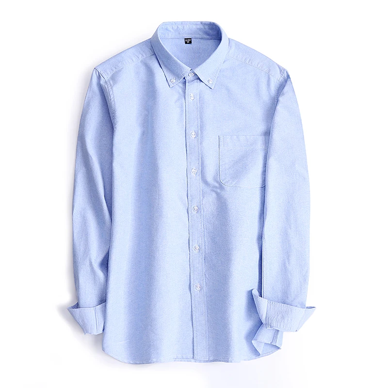 Thương Hiệu Chắc Chắn Oxford Áo Sơ Mi Nam Xuân Áo Thu Đông Áo, Thời Trang Áo Sơ Mi Camisa Masculina Trắng Đen Nhiều Màu Sắc