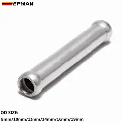 EPMAN Straight Aluminum Intercooler Intake Turbo Pipe OD 8mm/10mm/12mm/14mm/16mm/19mm L: 3