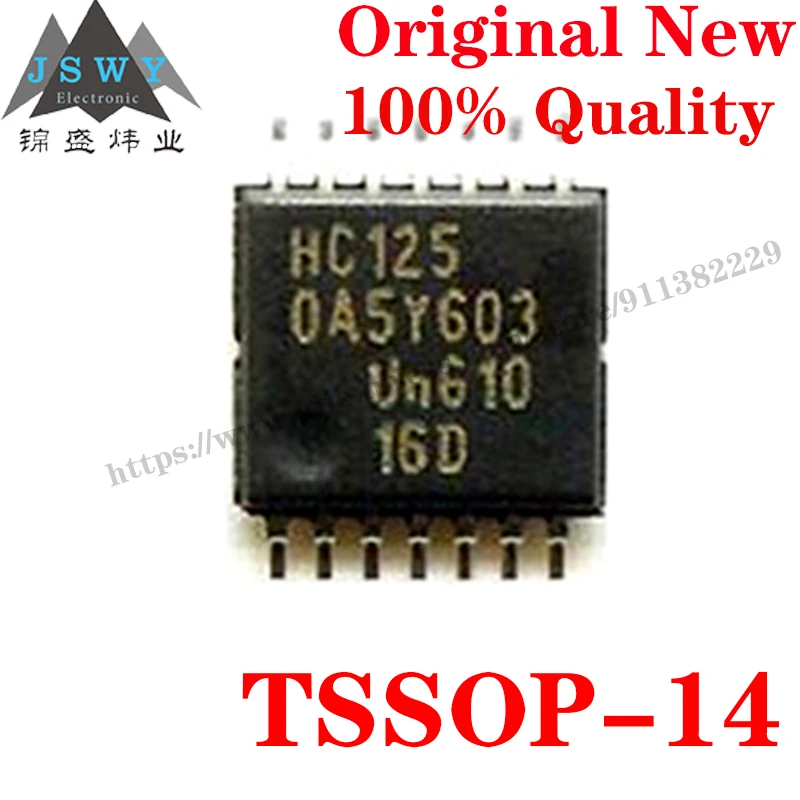 74HC125PW Semiconductor Logic Integrated Circuit Buffer and Line Driver IC Chip Use for the arduino nano uno Free Shipping