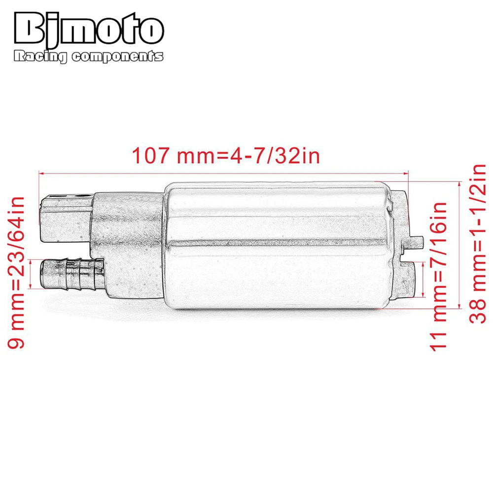 BJMOTO Motor Gas Fuel Pump For Honda CBR600 CBR600F CBR 600 F4i CBR600F4i CBR954RR CBR929RR CBR 954 929 RR ST1300 Pan European