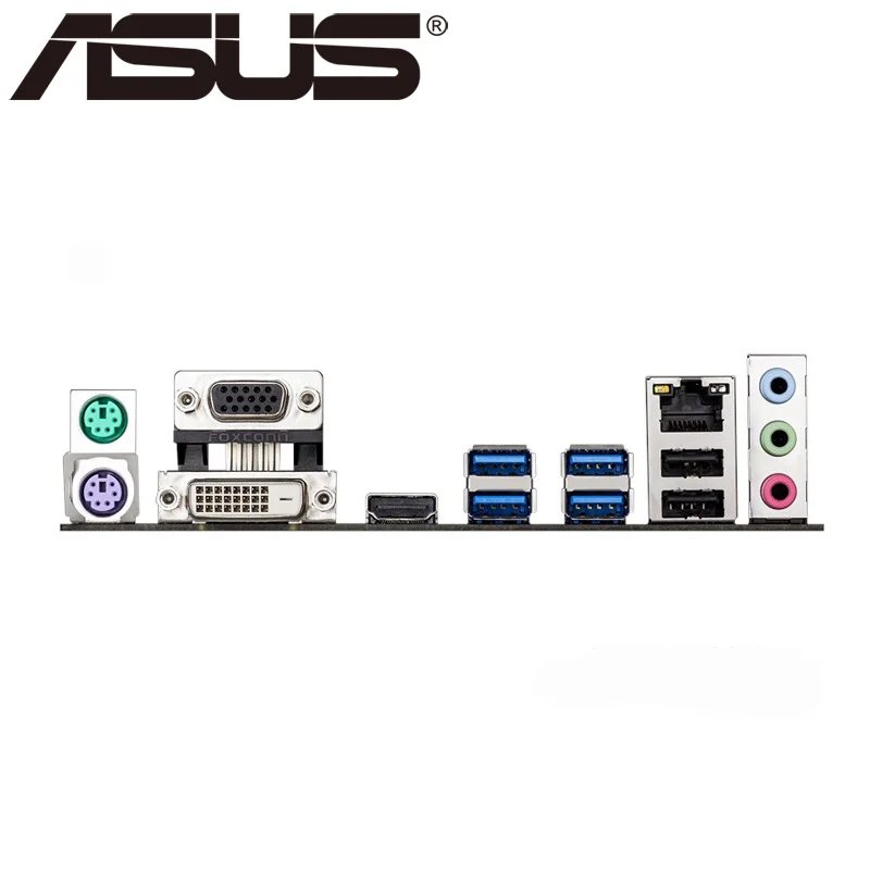 Imagem -04 - Asus Z97-k Desktop Placa-mãe Lga 1150 Ddr3 Usb2.0 Usb3.0 32gb para i3 i5 i7 Cpu Z97 Placas-mãe Originais Desmontagem Original