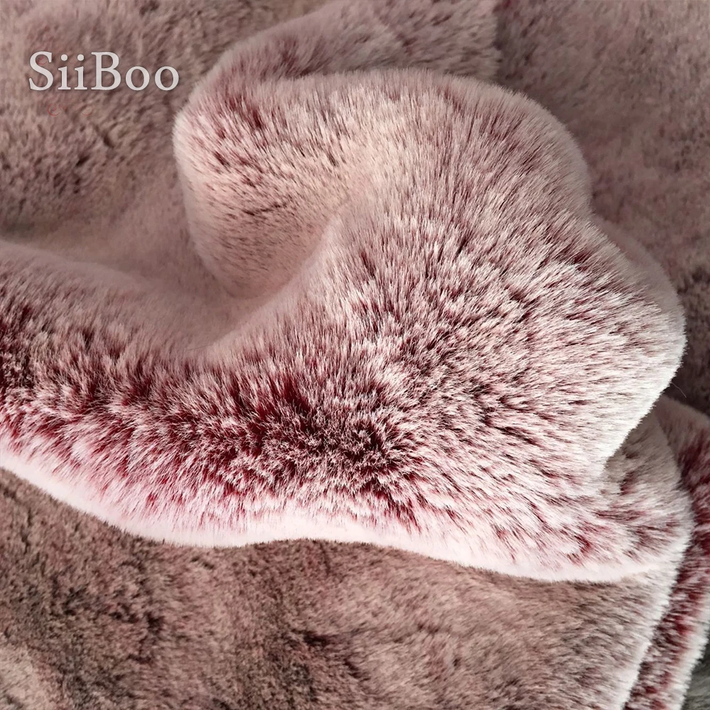 

10 Colors melange 2cm faux fur fabric rabbit hair plush imitation fur fabric tissue telas tecidos stoffen 170*50cm 1piece SP4371