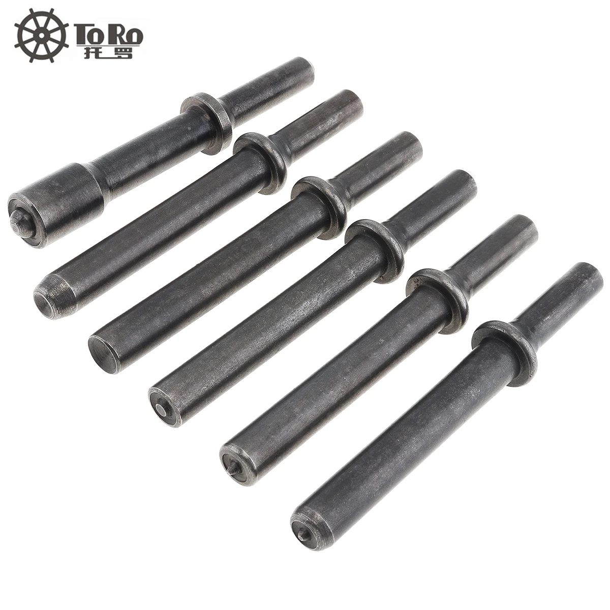 4/5/6pcs Pneumatic Hammerhead Air Chisel Shovel Hammer Impact Head Pneumatic Tools Accessories for Cutting Rusting Removal