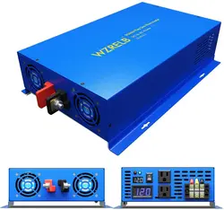 2500W Pure Sine Wave Power Inverter 12V to 220V Solar Inverter Power Supply Converter 24V/36V/48V DC to 100V/120V/230V/240V AC