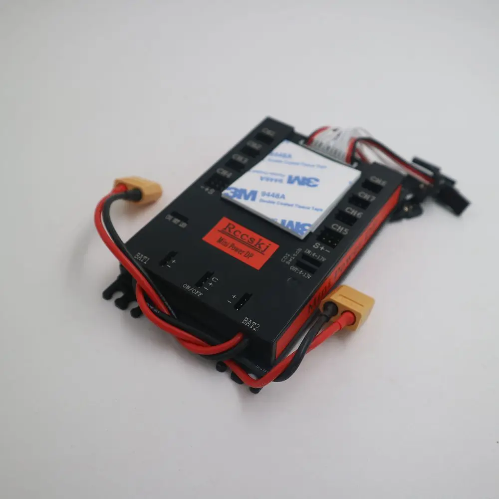 Mini Servo Section Board Power Box for Gas Plane with Kill Switch