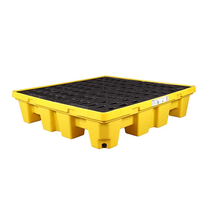 Polyethylene  Spill Deck Spill Pallet For Oil Control Spill Containment Tray