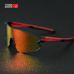 ThinkRider Cycling Glasses Photochromic Polarized glasses Bicycle Sport polaroid Sunglasses Road MTB Hiking with Myopic lens