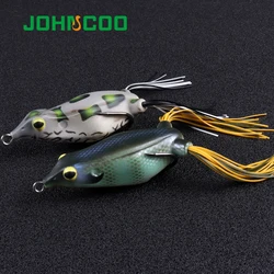 Señuelo Rana JOHNCOO – Silicona realista 15g/12g para lubina