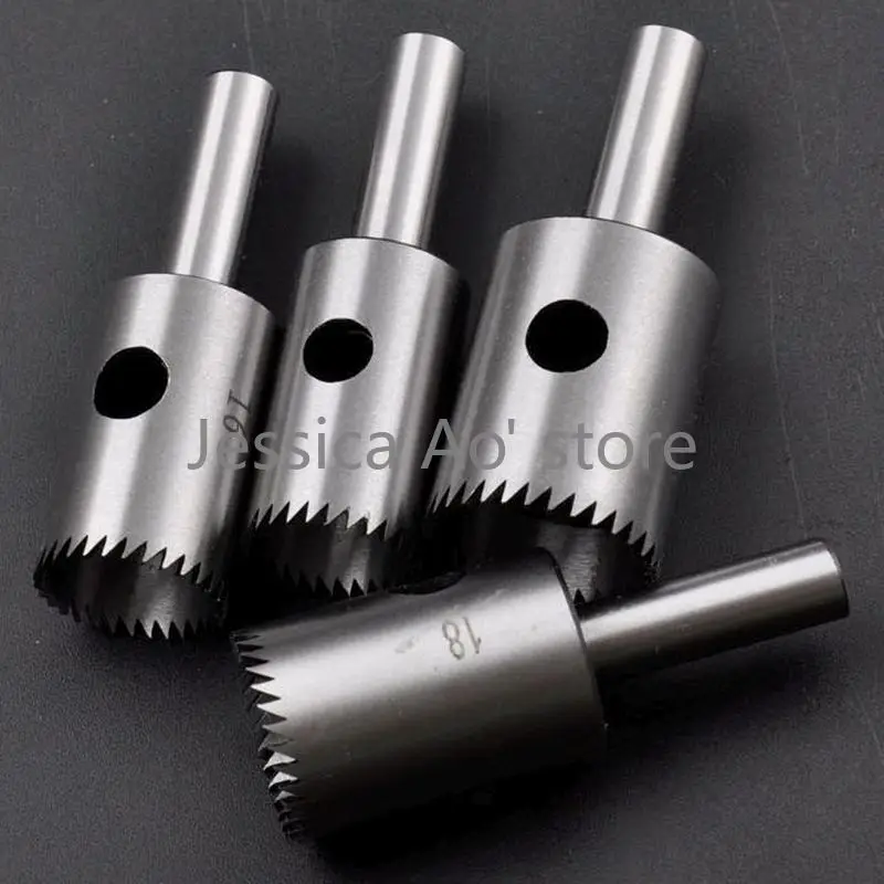 4pcs 14 15 16 18mm Ball Turning Tools White Steel HSS Cutting Blade Hardwood Beads Knife Woodworking Fine-tooth Beads Cutter