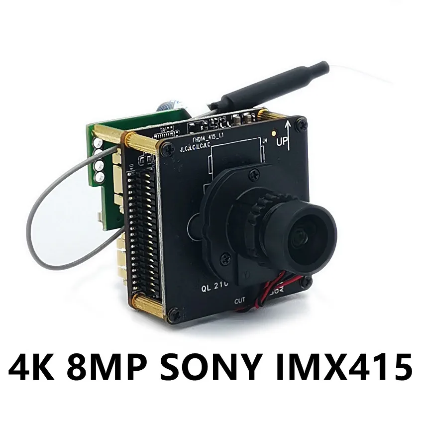 

1/2.8" 8.0MP HD IMX415 Sensor 4K Ultra Low-illumination HD Network Camera Module 8MP 5MP 2MP IP Camera Module CCTV Video CAMHI