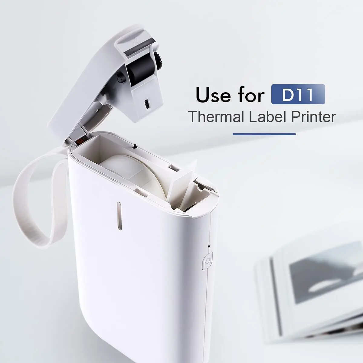 Label Maker Tape NIIMBOT D11 Label Print Paper Office Labeling Tape Replacement for Label Machine Oil Proof Waterproof Tearproof