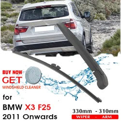 Car Wiper Blade Rear Back Window Windscreen Windshield Wipers Auto Accessories For BMW X3 F25 Hatchback 330mm 2011 Onwards