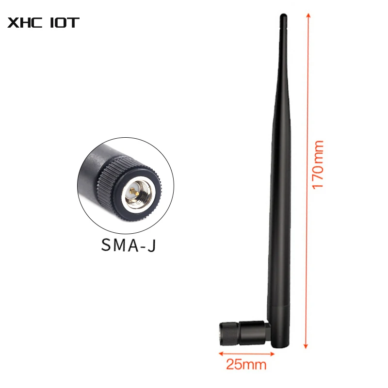 2.4/5.8G Omnidirectional Wifi Antenna 5dBi SMA-J For Hotspot Router Network Card  APs LoRa Modem TXWF-JKS-20 XHCIOT