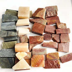 Sello chino Natural para decoración de especímenes minerales, piedra de sello tallada, sobras para bricolaje, Shoushan piedra, piedra Dandong