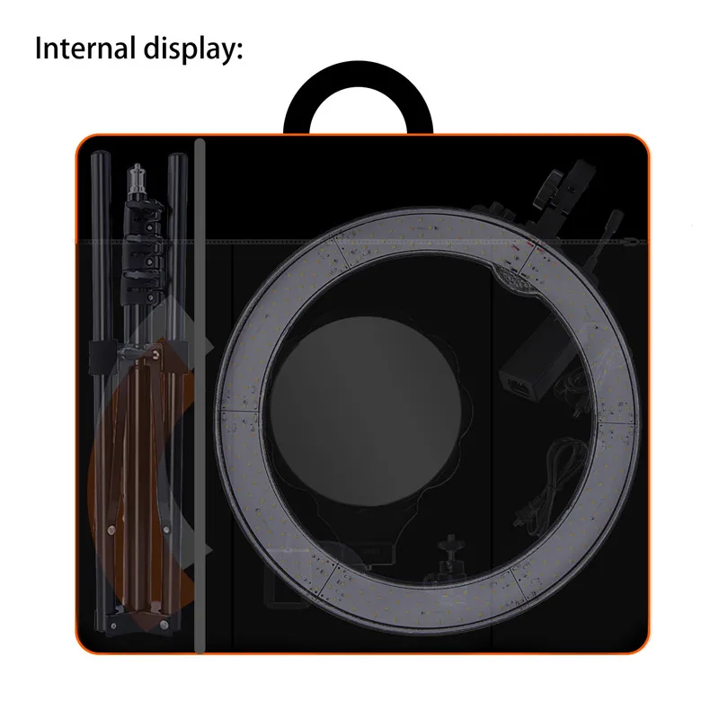 fusitu Photographic Bag Case For Led Ring Light Lamp For Photographic Lighting Tripod Stand And Lamp Meantime For 18inch Lamp