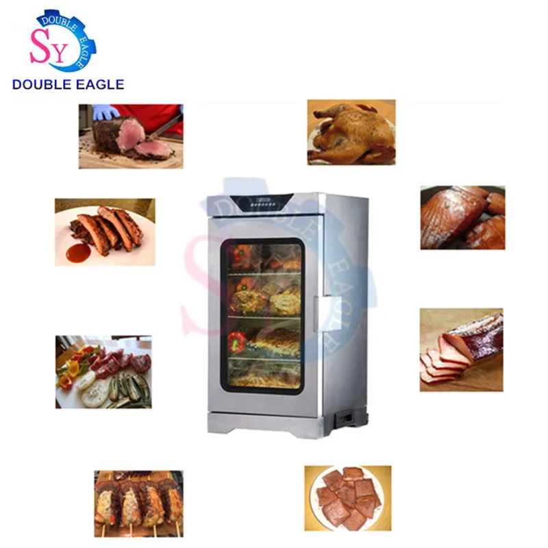 Household Intelligent Remote Control Electric Chicken Catfish Food Smoking Machine/Small Bacon Furnace/Meat Smoked Smoky Oven